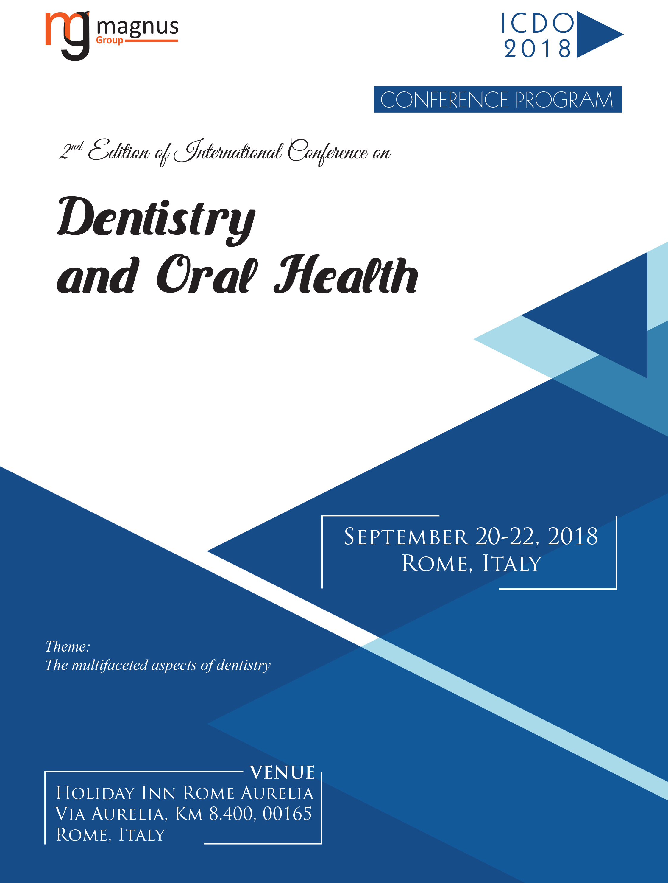 ICDO 2018 | Rome, Italy Program